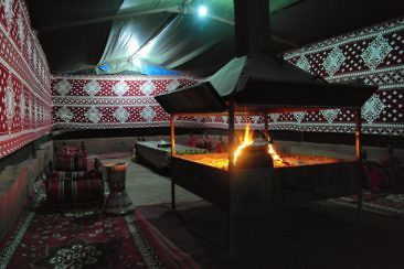 Besondere Unterkünfte in Jordanien - Wadi Rum Sky Camp