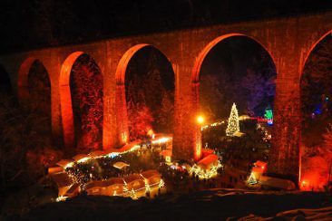 Weihnachtsmarkt in der Ravennaschlucht
