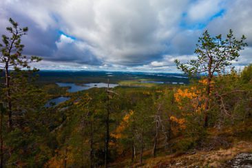 Indian Summer in Lappland - Aktivurlaub im herbstlichen Lappland - Konttainen Hill