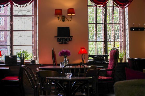 Das Retro Café in Danzig