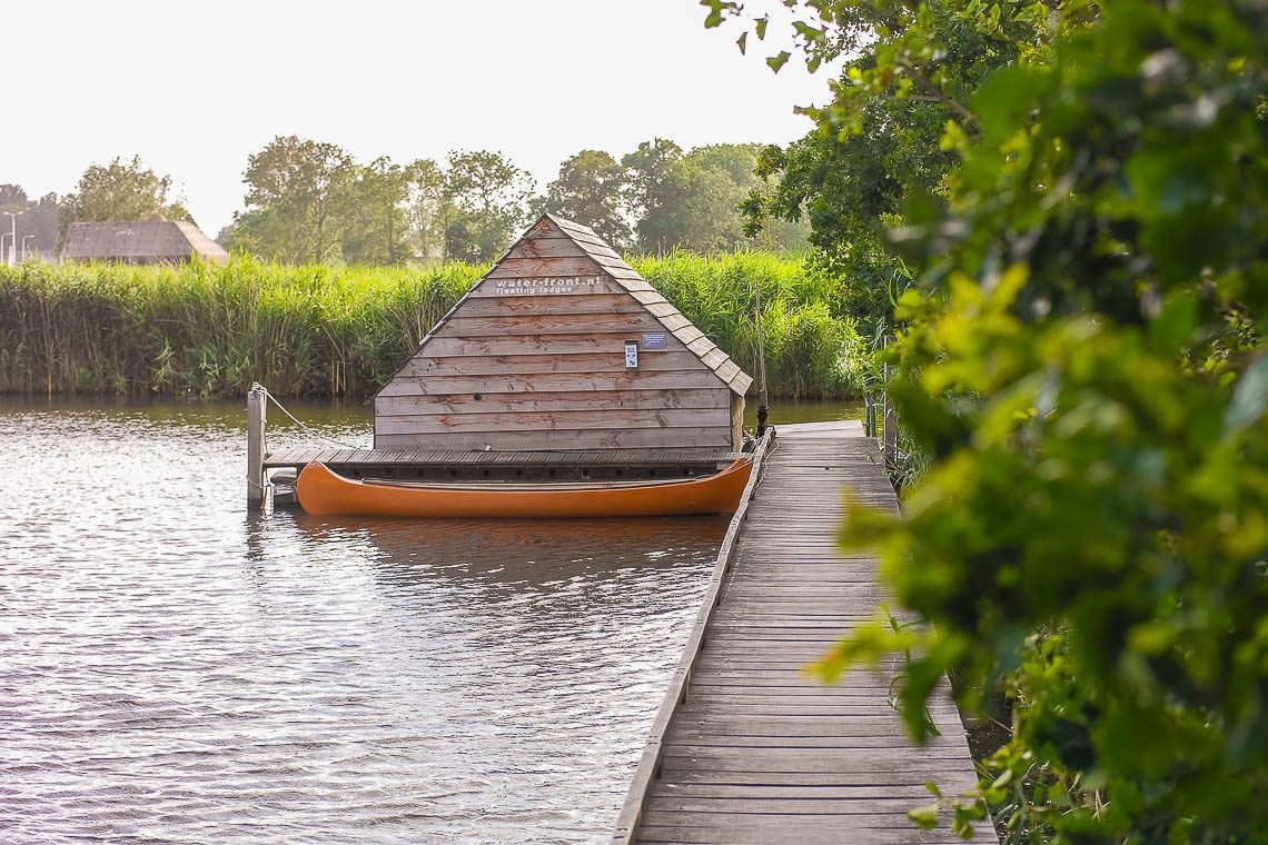 Außergewöhnliche Unterkünfte Floß Uitermeer