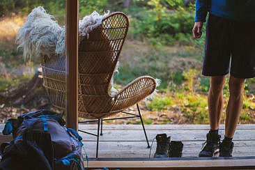 Hütten-Trekking in Holland