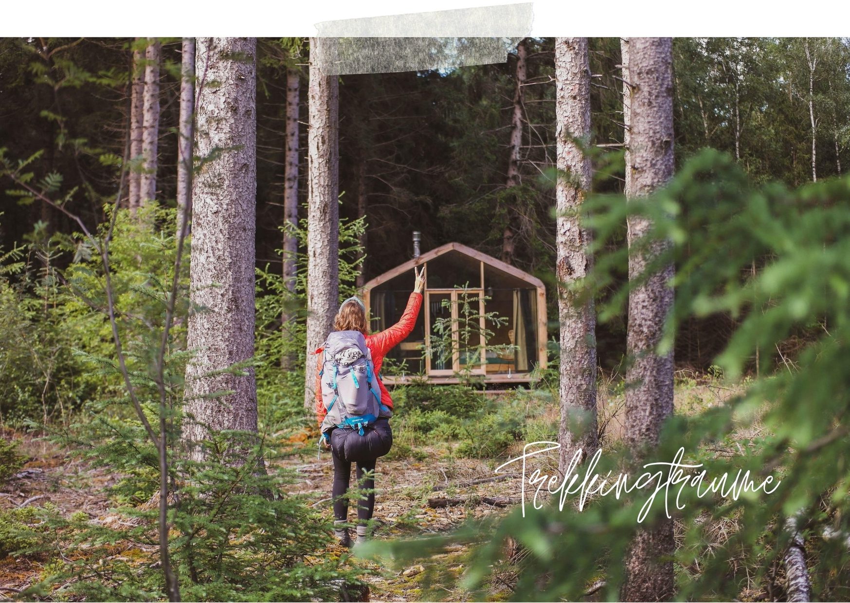 Hütten-Trekking in Holland - Cabiner in Drenthe