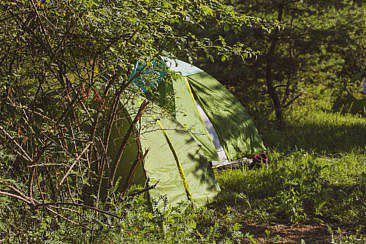 Trekking-Camps im Odenwald