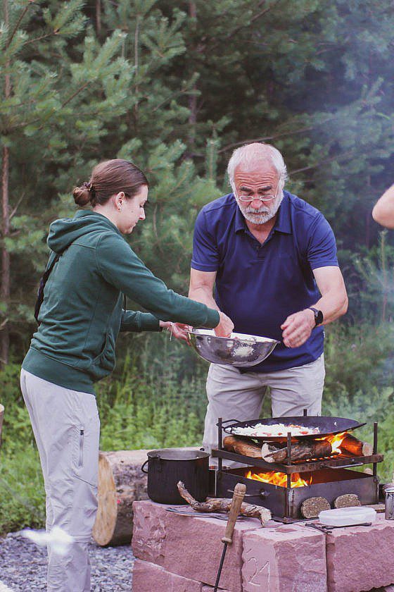 Trekking-Camps im Odenwald