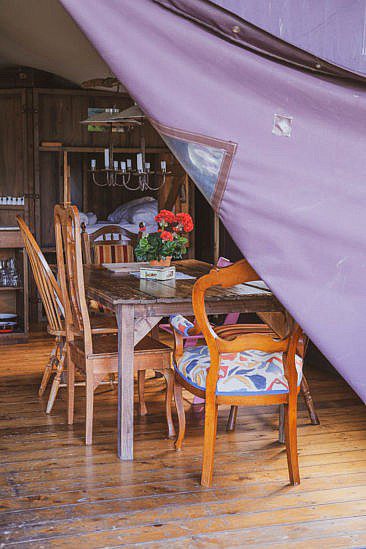 WiesenBett Zelthütte