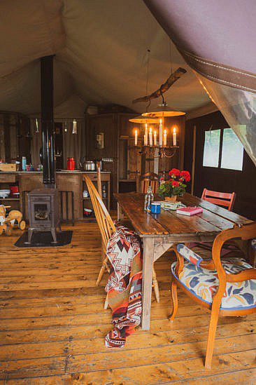 WiesenBett Zelthütte