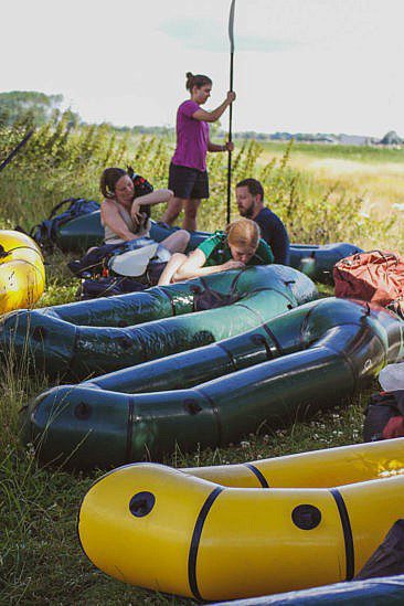 Mikroabenteuer Packrafting Biesbosch