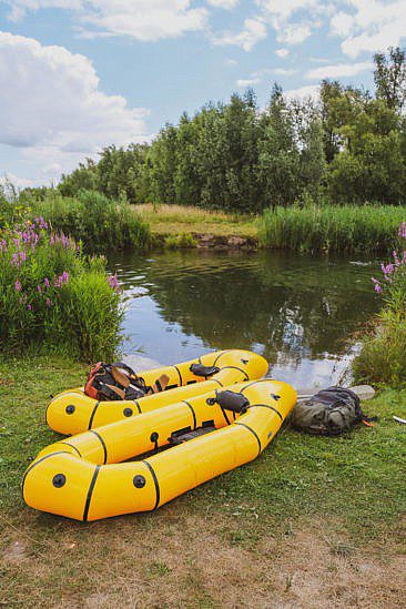 Mikroabenteuer Packrafting Biesbosch