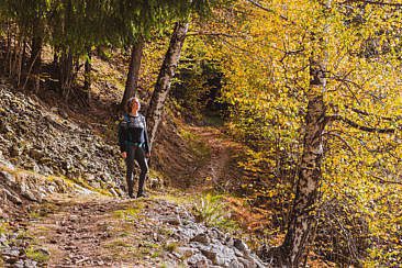 Indian Summer Wanderung Poschiavo San Romerio 42
