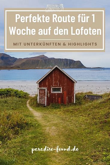 Perfekte Route für 1 Woche Lofoten