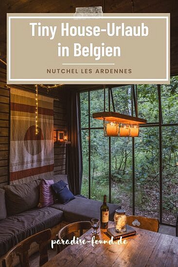 Tiny House Urlaub in Belgien