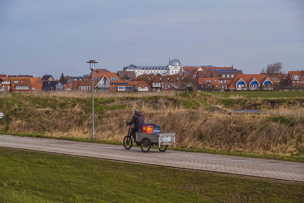 Juist ist autofrei - Fortbewegung mit dem Rad