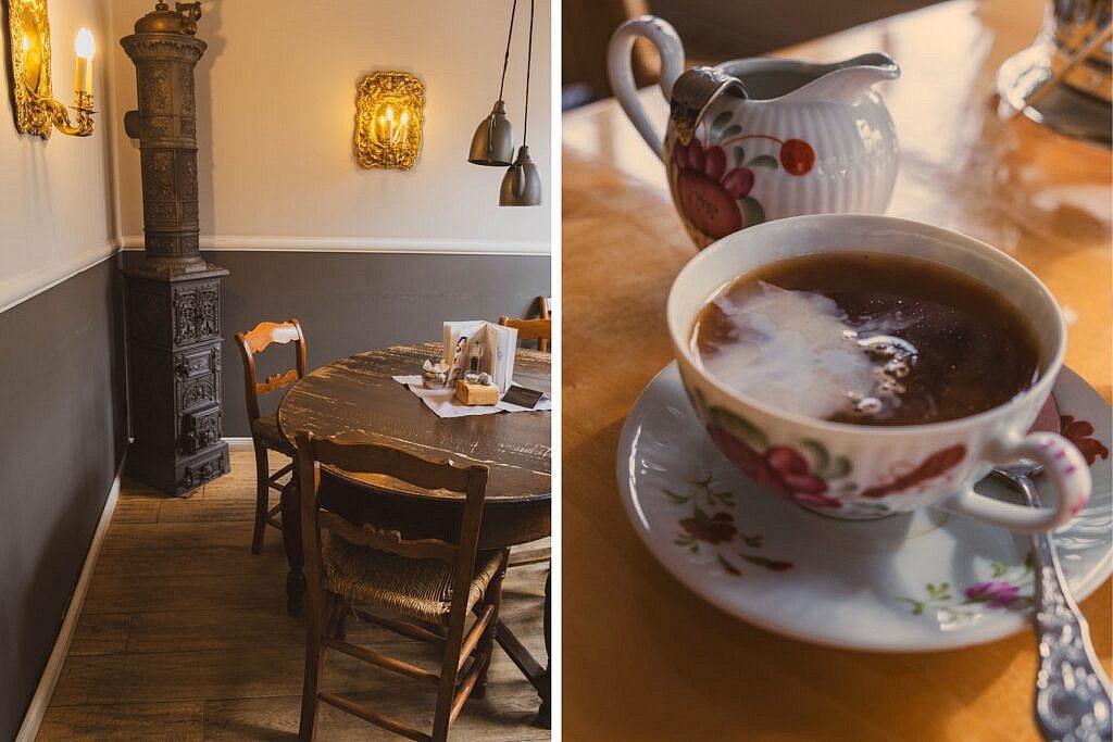 Ostfriesische Teezeremonie auf der Insel Juist