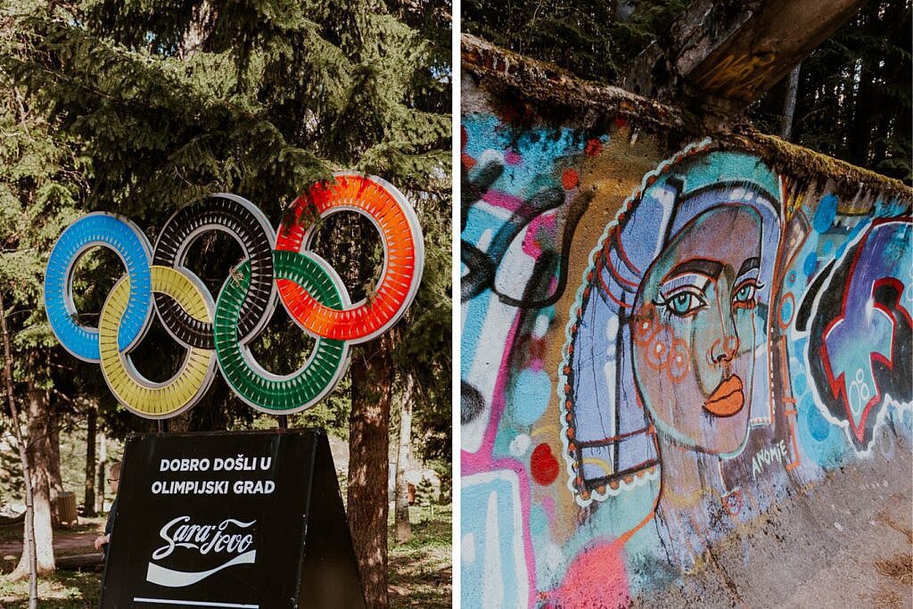 Olympische Bobbahn Sarajevo Lost Place