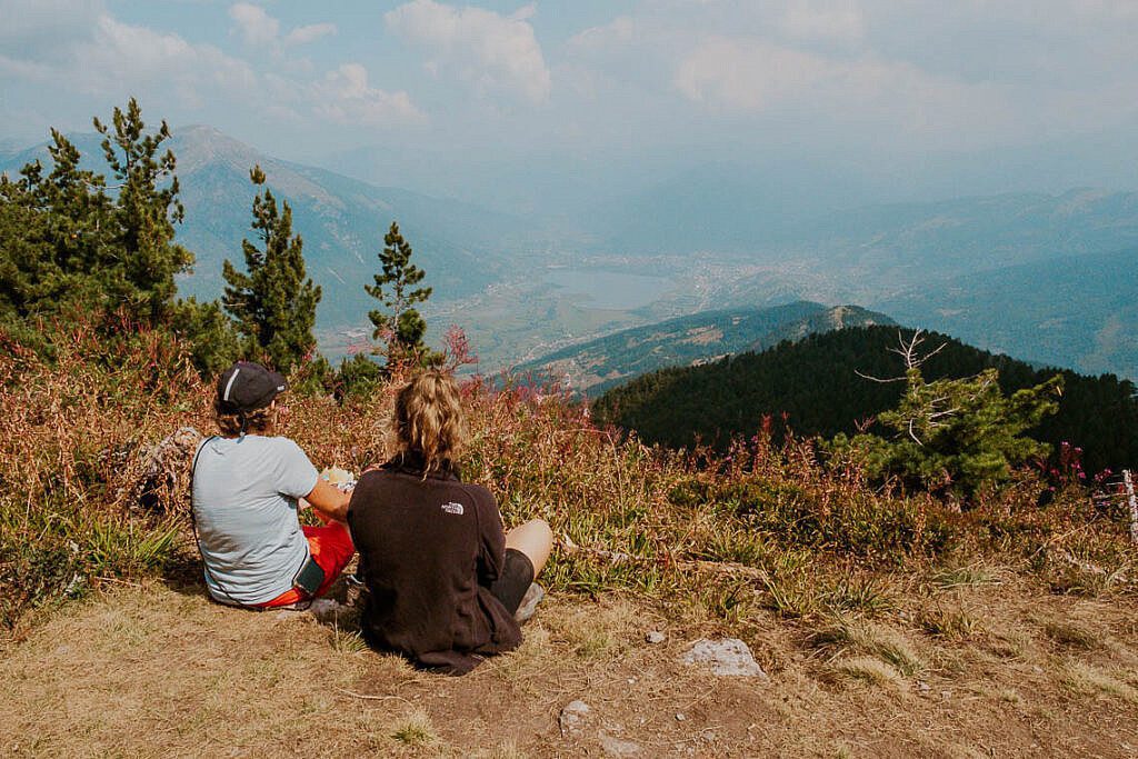 Peaks of the Balkans Aussicht auf Plav