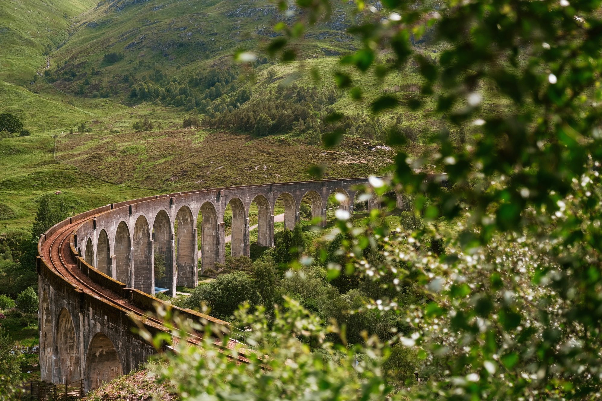 Glenfinnan-Viaduct-Trail Harry Potter Brücke