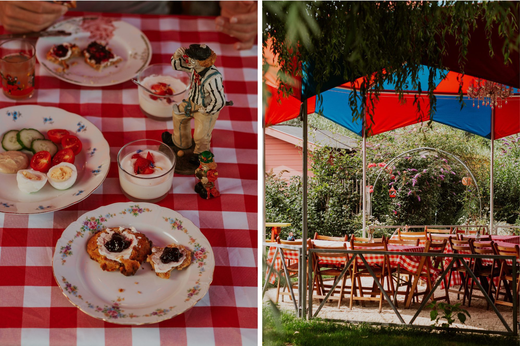 Das Frühstück im Tuinhotel Tralala ist ein Fest!