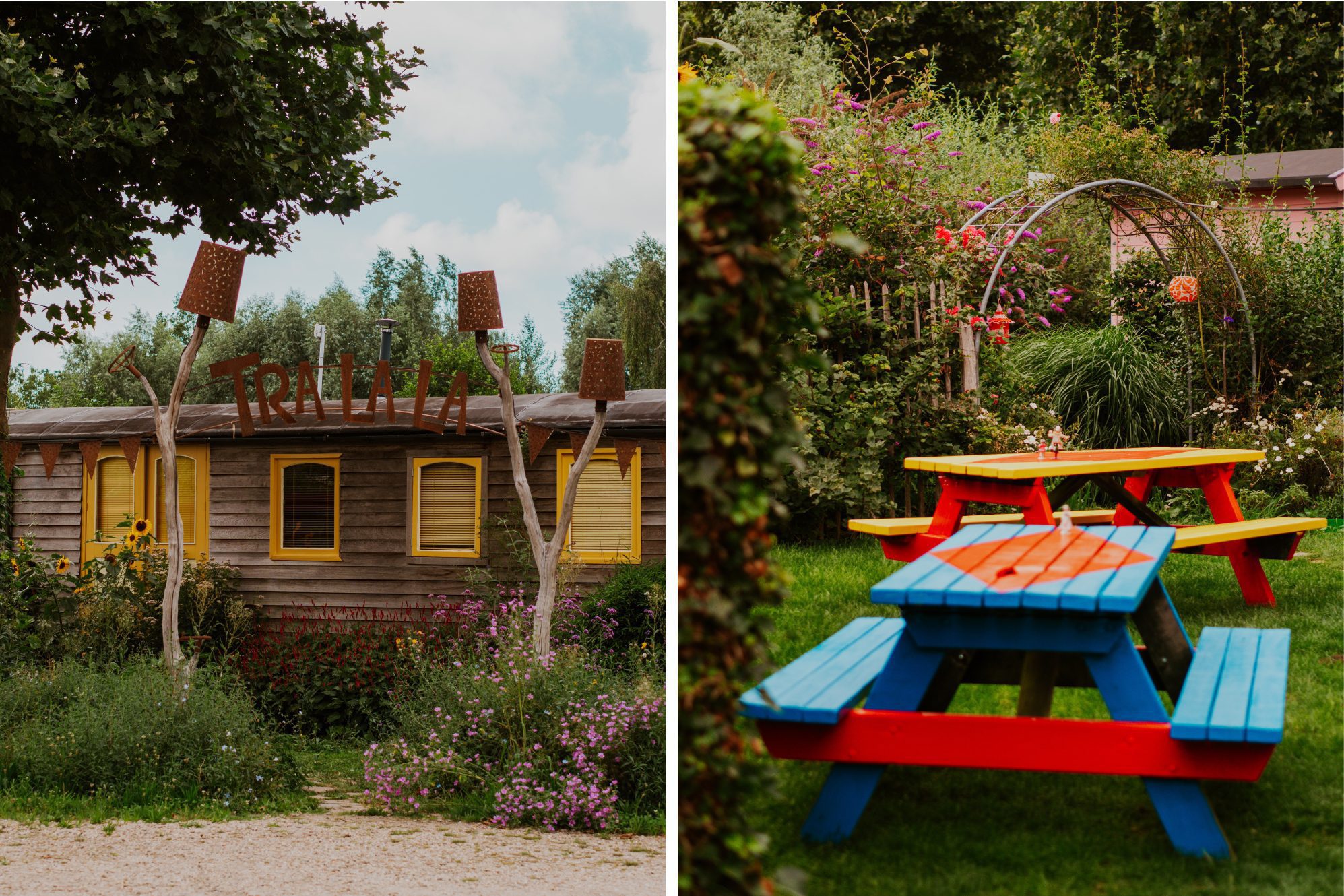 Kunterbunt, blumig und retro - das Tuinhotel Tralala muss man einfach lieben!