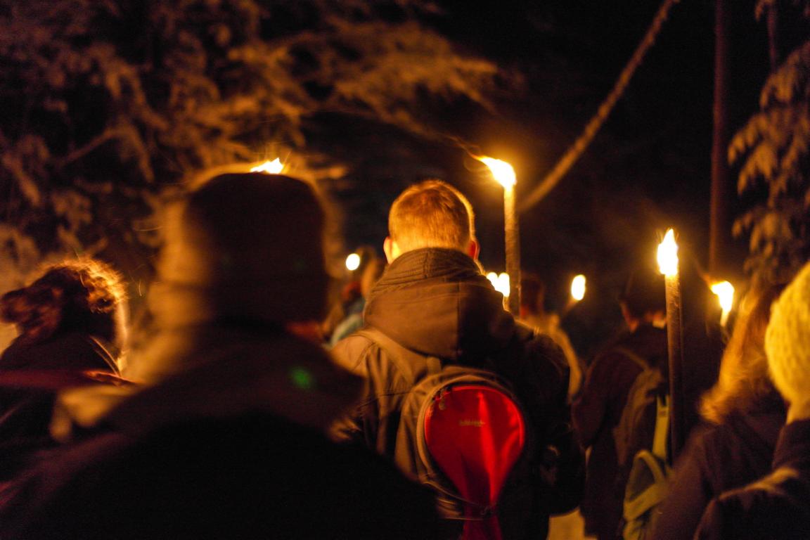 Fackelwanderung Ravennaschlucht - Das perfekte Adventswochenende in Baden-Württemberg
