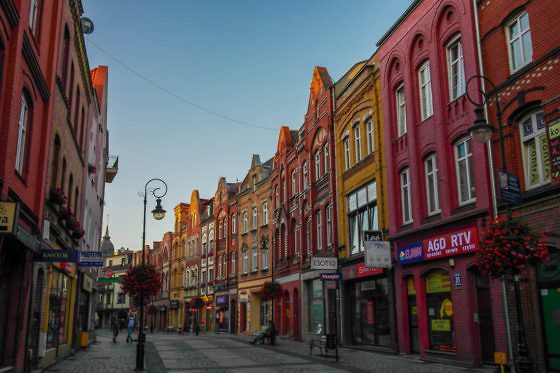 Die Straßen von Lębork