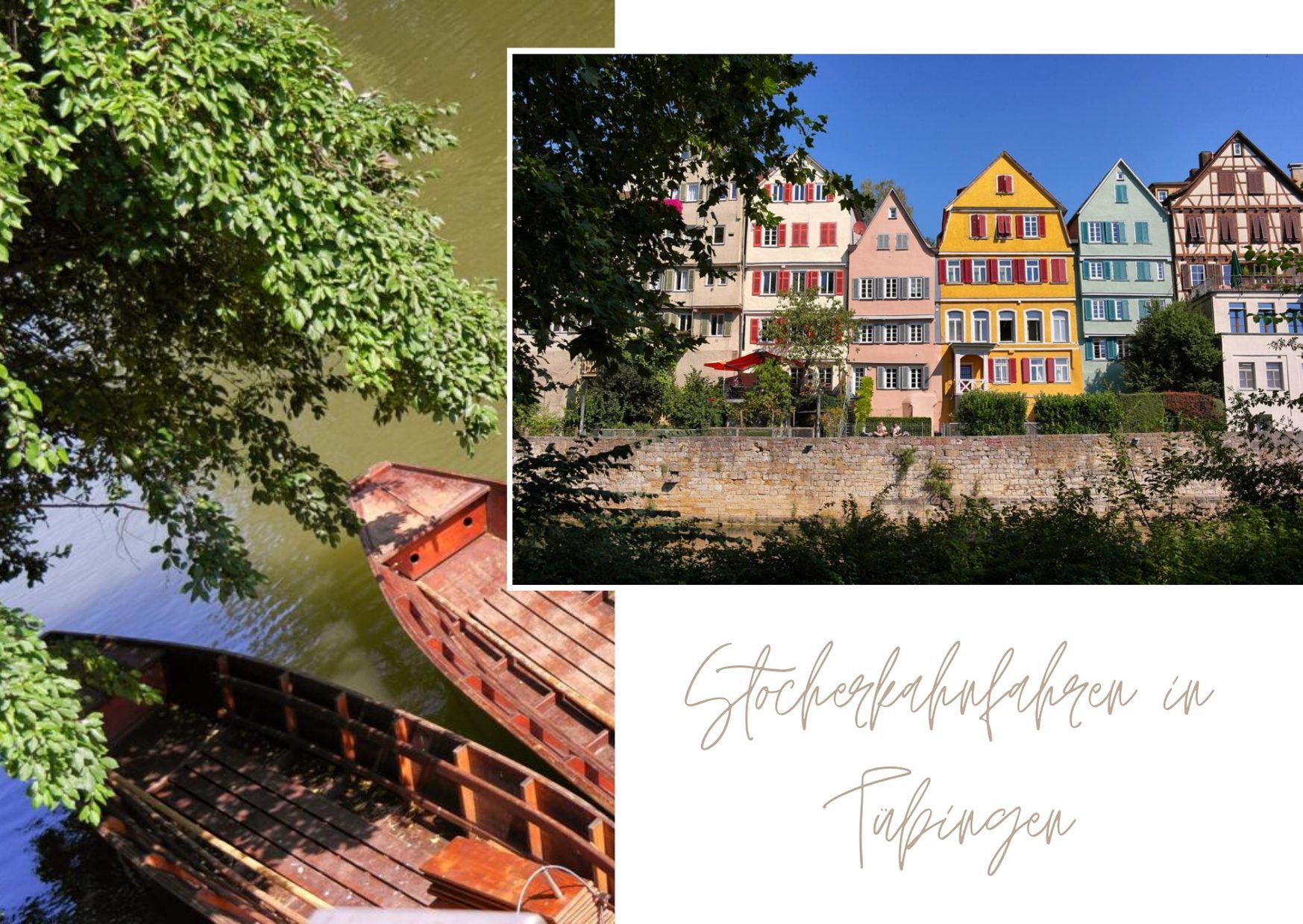 Neckarfront in Tübingen