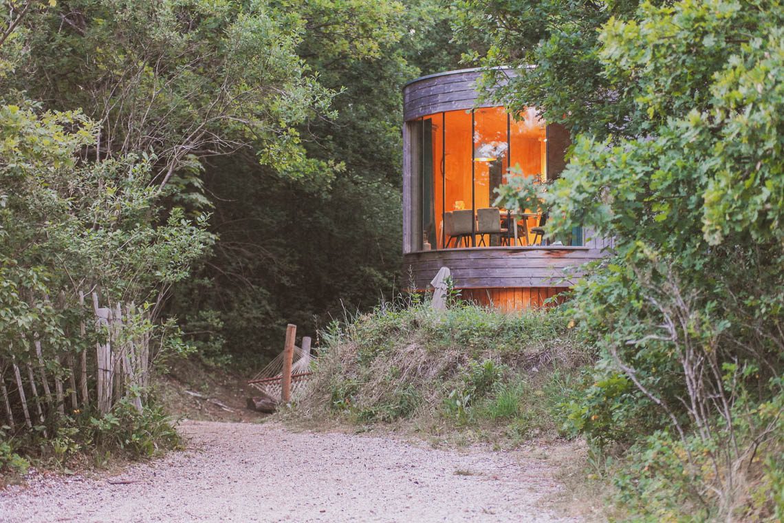 Baumhäuser auf dem Campingplatz Geversduin