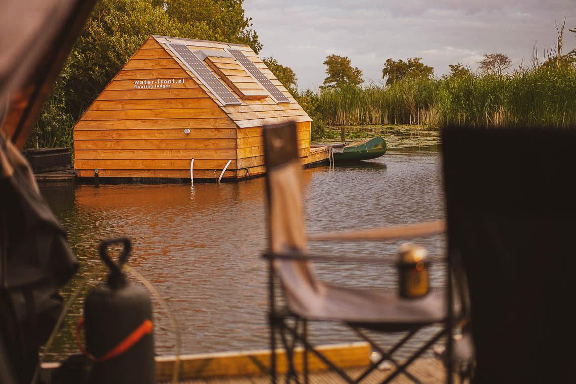 Außergewöhnliche Unterkünfte Floß Uitermeer