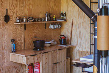 Hütten-Trekking in Holland