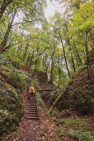 Traufgang Hossinger Leiter - Traufgänge Schwäbische Alb