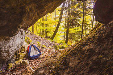 Traufgang Felsenmeersteig - Felsenmeer Schwäbische Alb