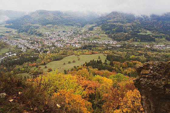 Traufgang Felsenmeersteig Schwäbische Alb