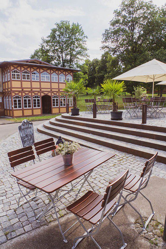 Die ehemaligen Offiziersunterkünfte