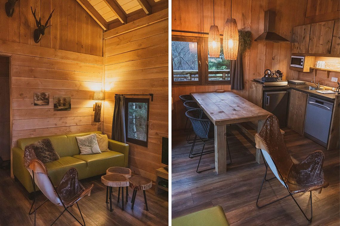 Baumhaus Drenthe besonders übernachten Niederlande