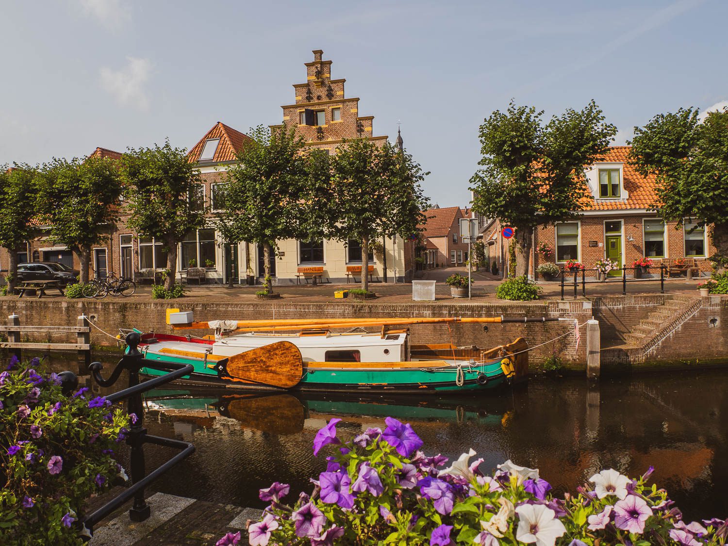 Stadgracht Hasselt Niederlande