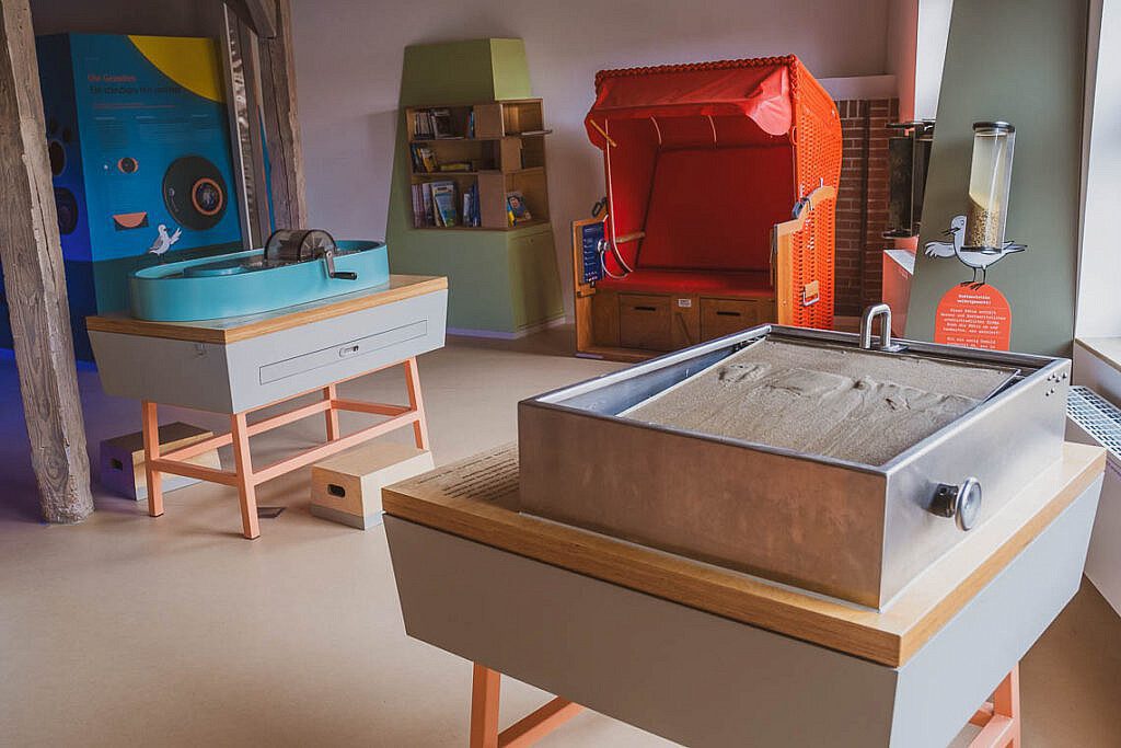 Das Nationalparkhaus auf der Insel Juist