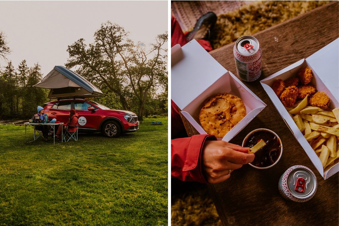 Campingplatz Schottland Nomads